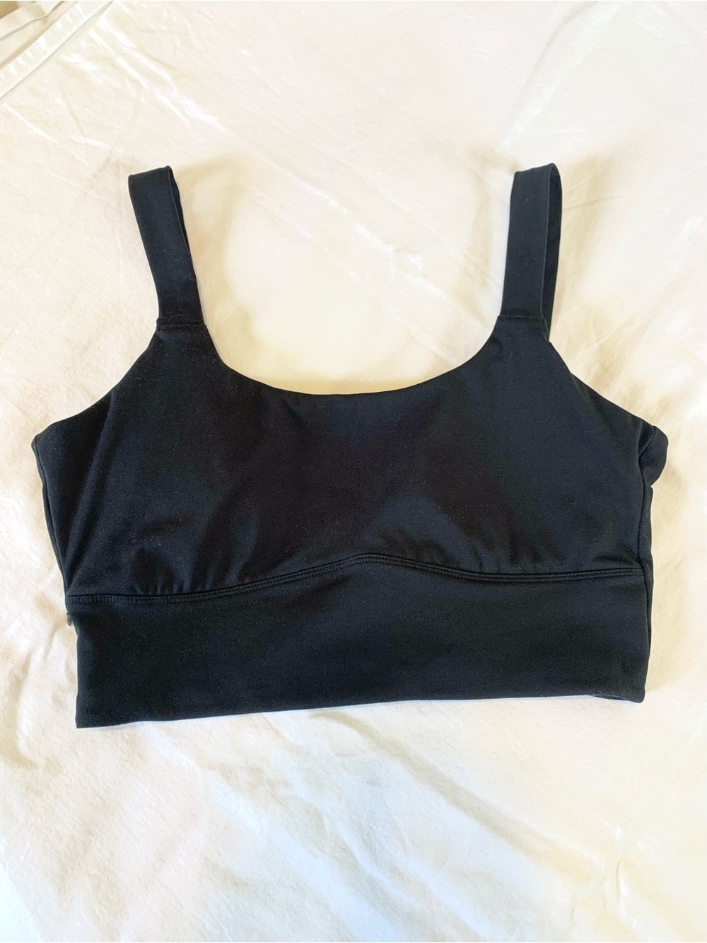 Sincerly Jules Black Sports Bra. Sz Large